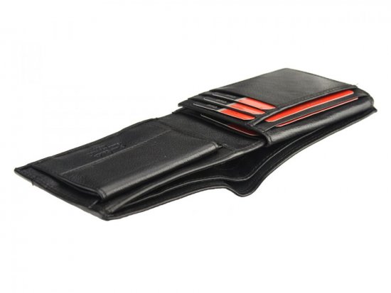 Pánská kožená peněženka Pierre Cardin CB TILAK26 28806 RFID černá + červená