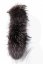 Fur trim on the hood - raccoon collar graphite M 37/4 (60 cm) 1
