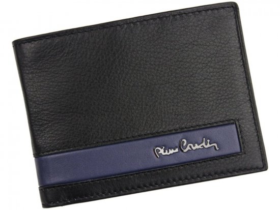 Pánska kožená peňaženka Pierre Cardin CB TILAK26 28806 RFID čierna + červená