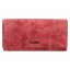 Dámska kožená peňaženka LG-22164 ružová - predný pohľad