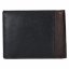 Pánská kožená peněženka 25433 černo hnědá