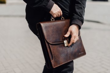 Luxusní pánské kožené aktovky