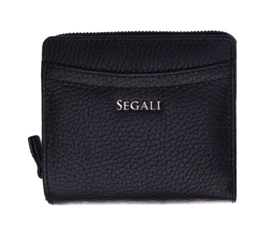 Dámska kožená peňaženka SG-27544B čierna Dámska kožená peňaženka SG-27544B čierna