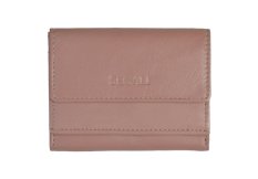 Dámska kožená peňaženka SG-21756 baby pink - predná strana