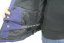 Dámska zimná bunda Luhta BENITA L6 PURPLE / WHITE s kožušinovým lemom - líška zafír