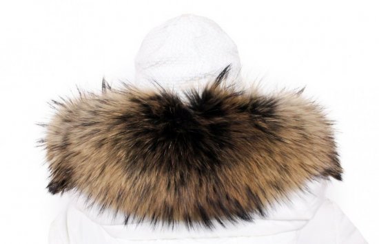 Kožušinový lem na kapucni - golier medvedíkovec  snowtop M 35/47 (75 cm)