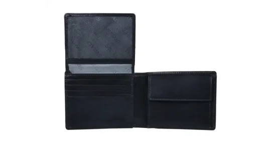 Pánska kožená peňaženka 2517797026 čierna