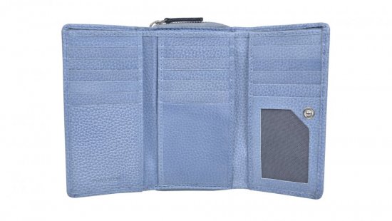 Dámská kožená peněženka SG-21770 sv. modrá 4