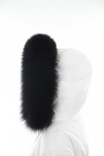 Fur trim on the hood - fox collar L 12 (75 cm) 2