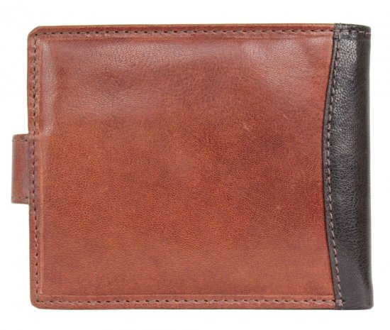 Pánská kožená peněženka El Forrest 2548-21 RFID hnědá
