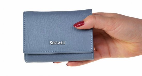Dámska kožená peňaženka SG-27106 B Lavender 4