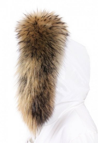 Fur trim on the hood - raccoon collar snowtop M 35/44 (71 cm) 1