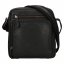 Pánská kožená taška přes rameno BLC/24091/18 černá
