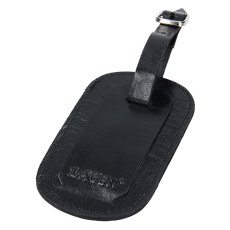 Kožená visačka na kufr 290010 černá 1