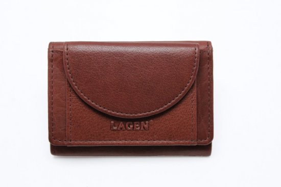 Dámska kožená peňaženka W-22030 (malá peňaženka) hnedá