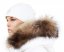 Kožušinový lem na kapucni - golier medvedíkovec  snowtop M 35/34 (66 cm)