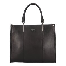 Dámska kožená kabelka BLC-223-2181 čierna