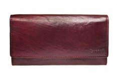 Dámská kožená peněženka V-240/T vínová