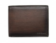 Pánská kožená peněženka 2929204030 tm. hnědá