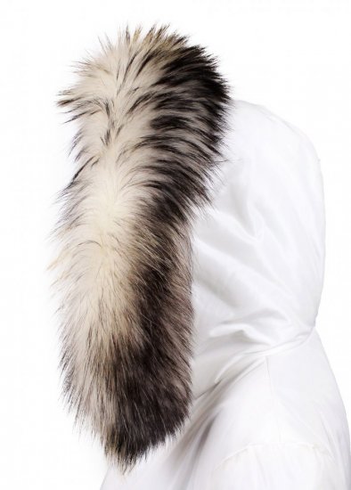 Fur trim on the hood - raccoon collar M 155/11 (68 cm) 1