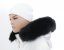 Fur trim on the hood - fox collar L 12/4 (72 cm)