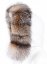 Fur trim on the hood - fox collar bluefrost crystal LBS 15 (69 cm)