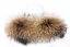 Fur trim on the hood - collared raccoon M 42/15 (65 cm) 1