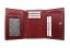 Dámská kožená peněženka SG-2100 B červená