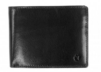 Pánska kožená peňaženka SG-2103A čierna