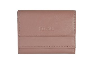 Dámská kožená peněženka SG-21756 baby pink - přední strana Dámská kožená peněženka SG-21756 baby pink - přední strana