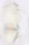 Kožešinový lem na kapuci - límec mývalovec M B11 béžový melír  (70 cm)