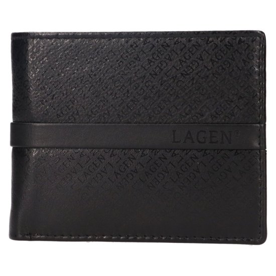 Pánská kožená peněženka 212520 A černá