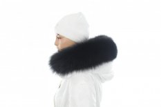 Fur trim on the hood - fox collar L 12/10 (60 cm)