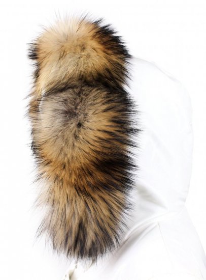 Fur trim on the hood - raccoon collar M 51/11 (62 cm) 1