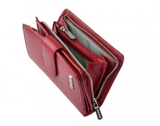 Dámska kožená peňaženka SG 250313 červená 5