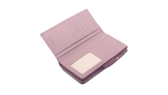Dámská kožená peněženka SG-27617 rose/fialová 3 Dámská kožená peněženka SG-27617 rose/fialová 3