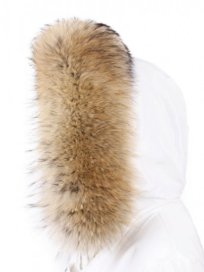 Fur trim on the hood - collared raccoon LM 10/16 (75 cm) 1