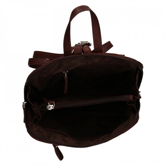 Kožený batoh BLC-220/1520 hnědý