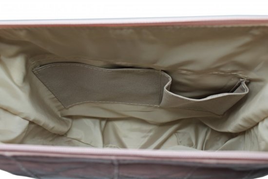 Dámska kožená kabelka - batôžtek Ela béžová I 7