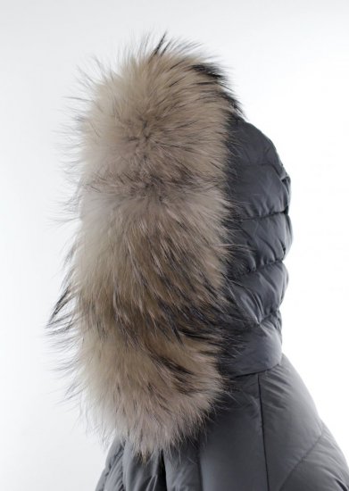 Kožušinový lem na kapucňu - golier medvedíkovec M 150 (68 cm)