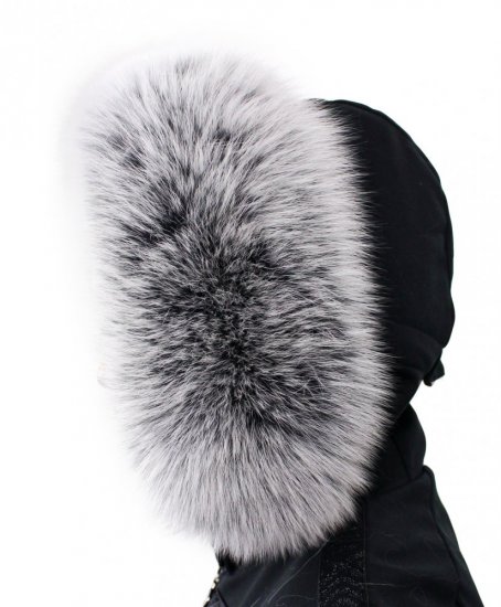 Fur trim on the hood - fox collar L 08/19 (55 cm) 2