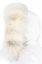 Kožešinový lem na kapuci - límec mývalovec M B12 béžový melír  (67 cm)