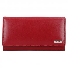 Dámská kožená peněženka 23737/B červená