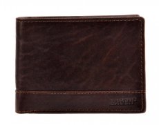 Pánská kožená peněženka LM-264665/T RFID tm. hnědá