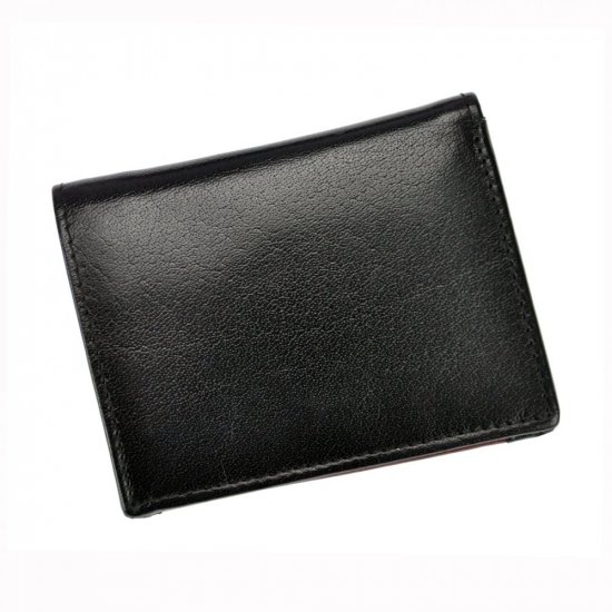 Kožená peněženka Pierre Cardin TILAK29 21810 RFID (malá) černá + modrá 1