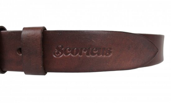 Pánsky kožený opasok Scorteus SC - 2103 hnedý 3