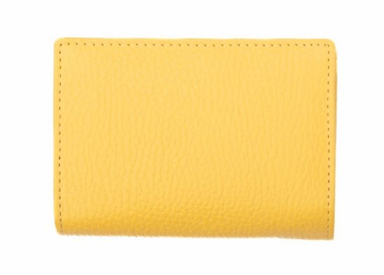 Dámska kožená peňaženka SG-27106 B pastelovo žltá 1