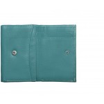 Dámská malá kožená peněženka SG-21756 emerald 5