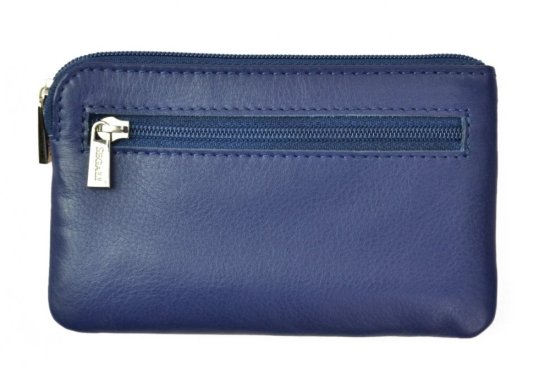 Kožená klíčenka SG-27289 tmavě modrá 1