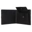 Pánská kožená peněženka 212405 A černá - mincovník